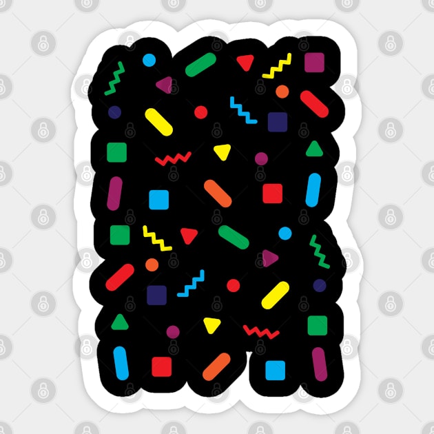 Rainbow Sprinkles Ice Cream Sticker by BaderAbuAlsoud